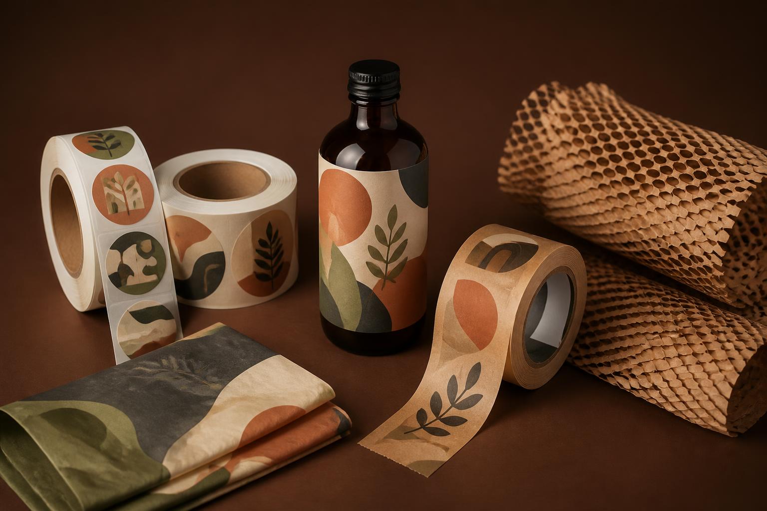 Labels & finishing packaging examples